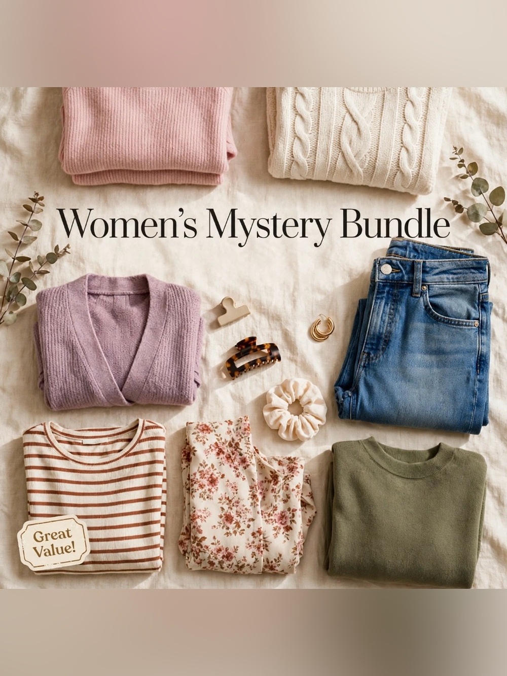 Women’s Clothing Mystery Bundle at least 10 items